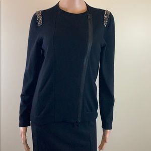 Brunello Cucinello black cashmere sweater Sz. L